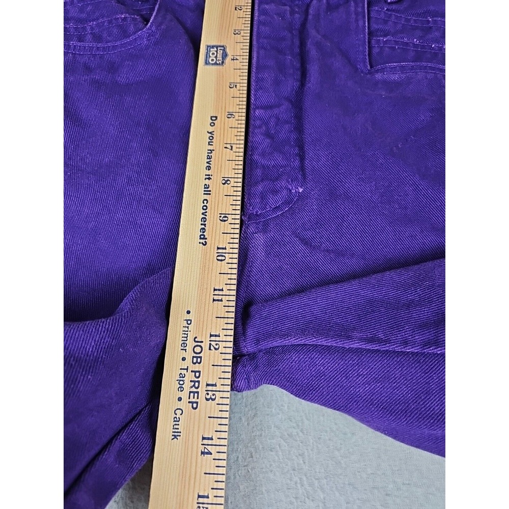Roper Women's 13/14 28x29 Western Bareback Jeans Purple High Rise Mom Cowgirl - Picture 7 of 15